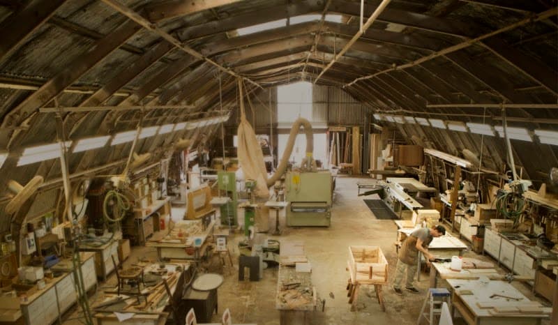 Studio Dubbeld | Woodworking School & Fine Furniture carpentry work in Belgian Gardens
