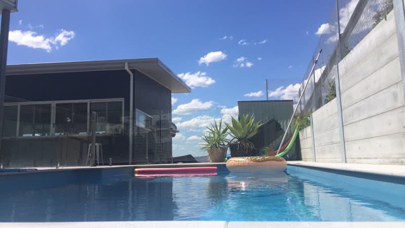 Summer Central pool maintenance work in West Wodonga
