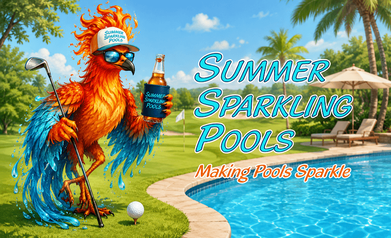 Summer Sparkling Pools pool maintenance work in Tapping