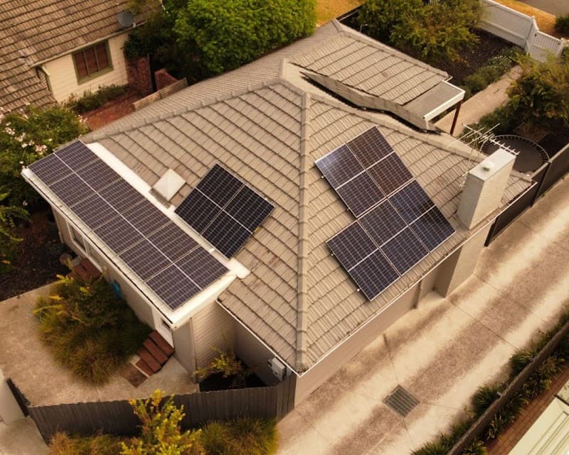 Sun Phase Electrical Pty Ltd solar panel installation work in Frankston South