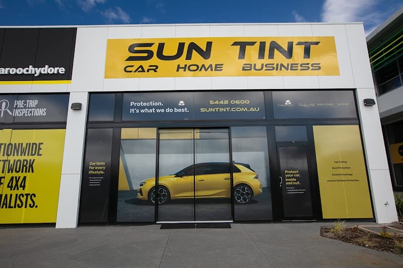 Sun Tint window tinting work in Maroochydore
