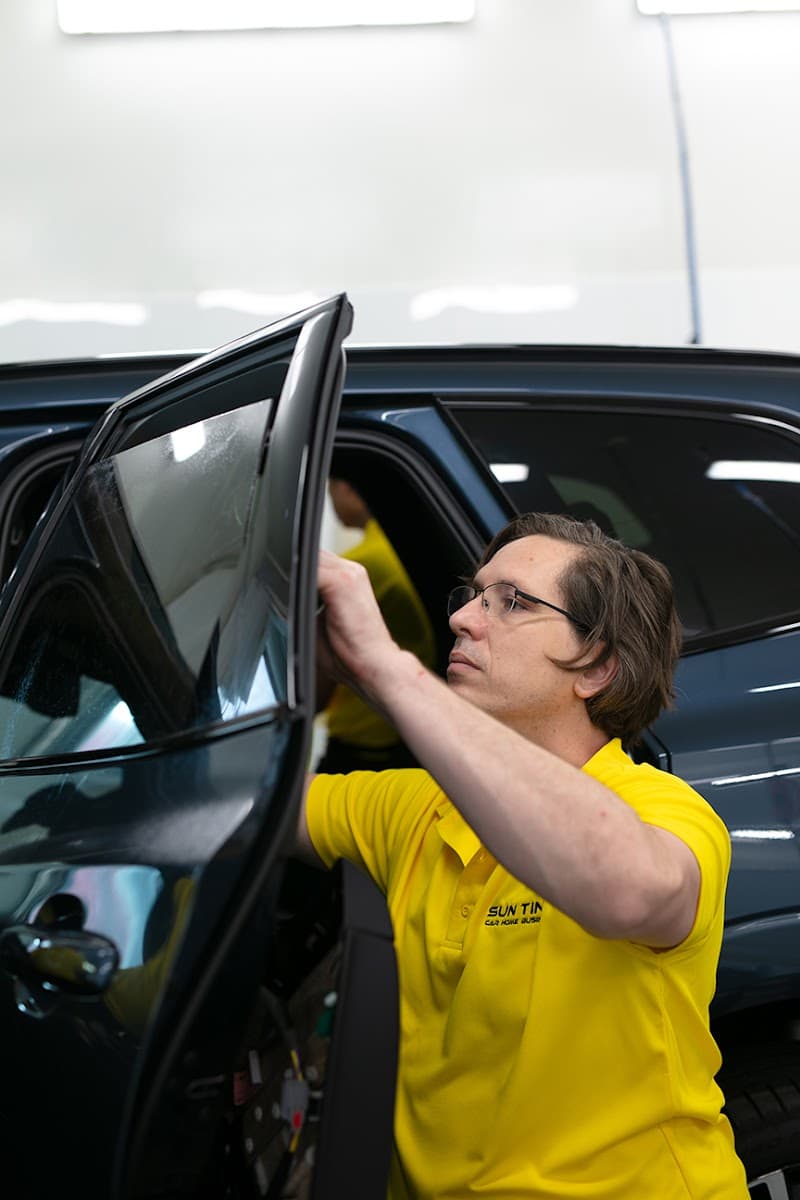 Sun Tint window tinting work in Maroochydore