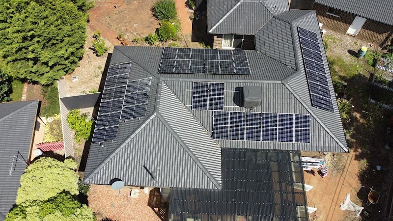 SunBuilt Solar solar panel installation work in Beard