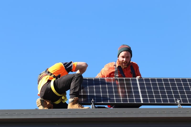 SunBuilt Solar solar panel installation work in Beard