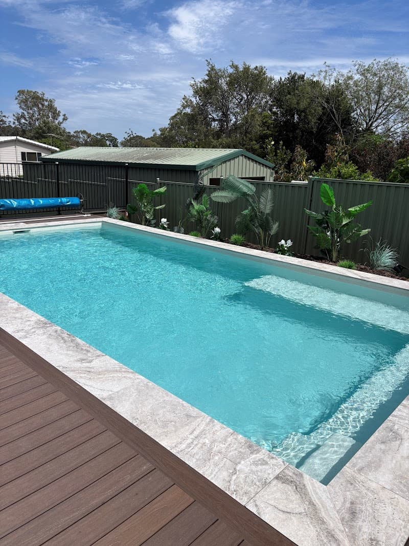 Sundollar Pools pool builder work in Ashmore