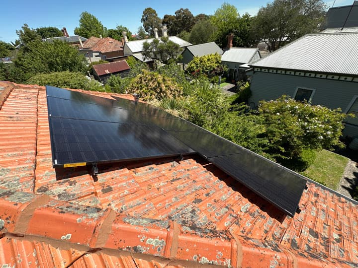 Sungain Solar Melbourne solar panel installation work in Fitzroy