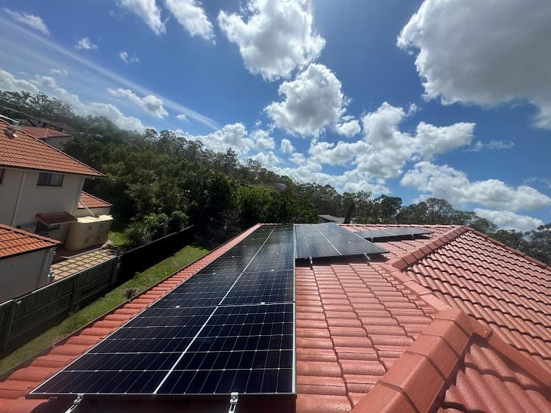 Sunleaf Solar solar panel installation work in Redbank Plains