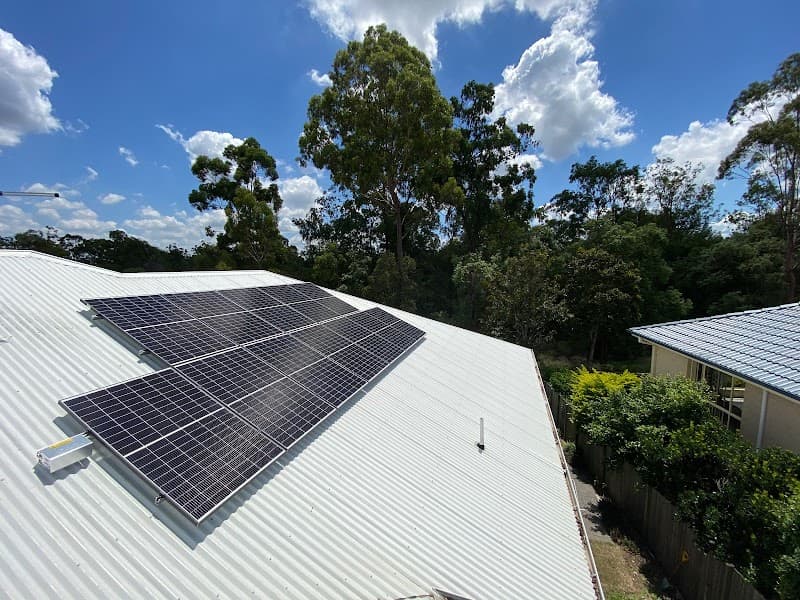 Sunlogics Solar & Electrical solar panel installation work in Brendale