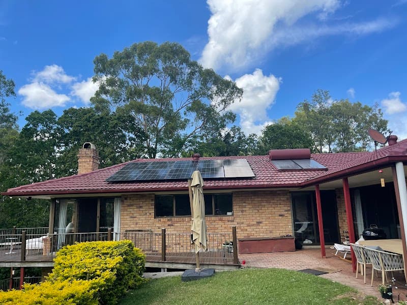 Sunlogics Solar & Electrical solar panel installation work in Brendale
