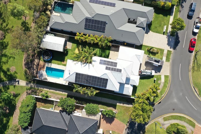 Sunlogics Solar & Electrical solar panel installation work in Brendale