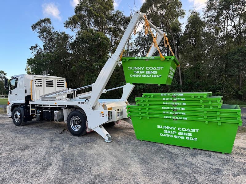 Sunny Coast Skip Bins rubbish removal work in Beerwah