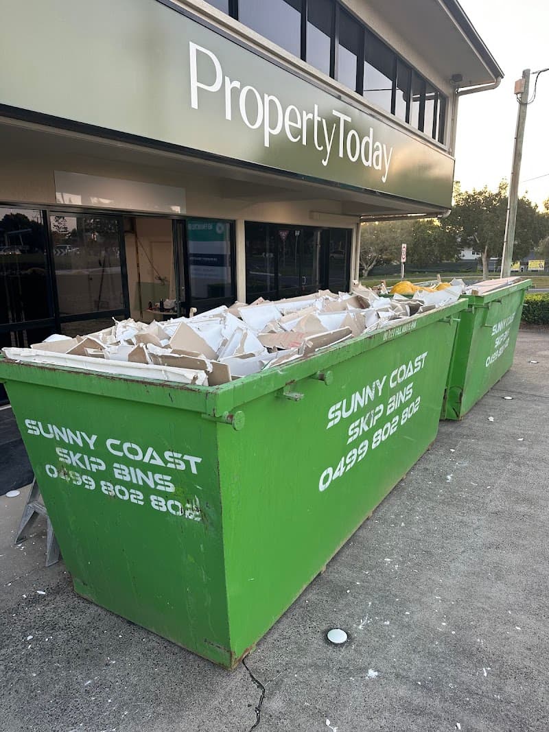 Sunny Coast Skip Bins rubbish removal work in Beerwah