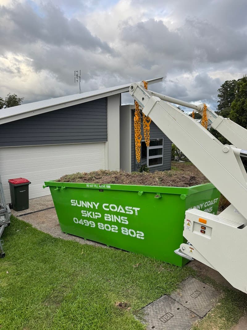 Sunny Coast Skip Bins rubbish removal work in Beerwah
