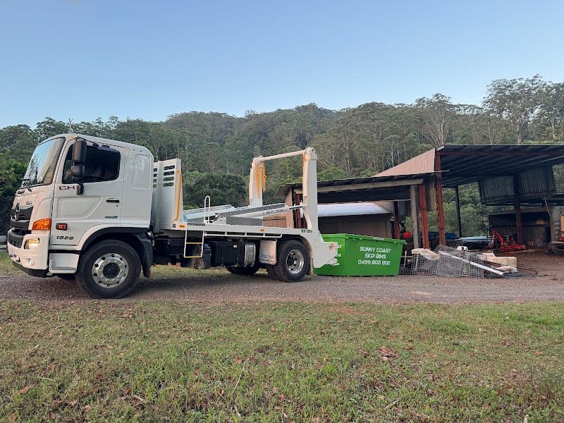 Sunny Coast Skip Bins rubbish removal work in Beerwah
