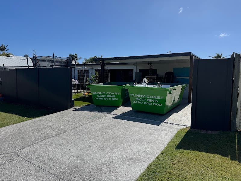 Sunny Coast Skip Bins rubbish removal work in Beerwah