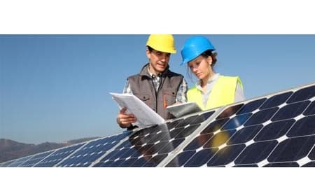 Sunny Sky Solar solar panel installation work in Brisbane City