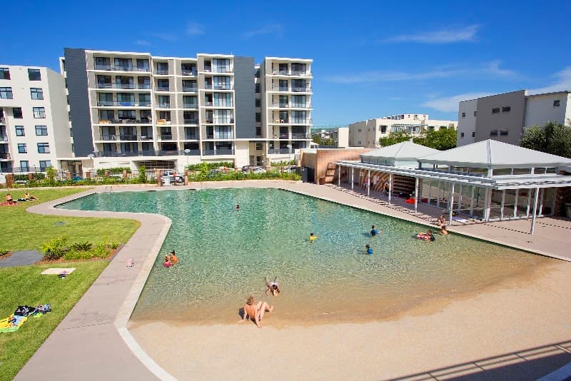 Sunset Pools pool builder work in Rydalmere