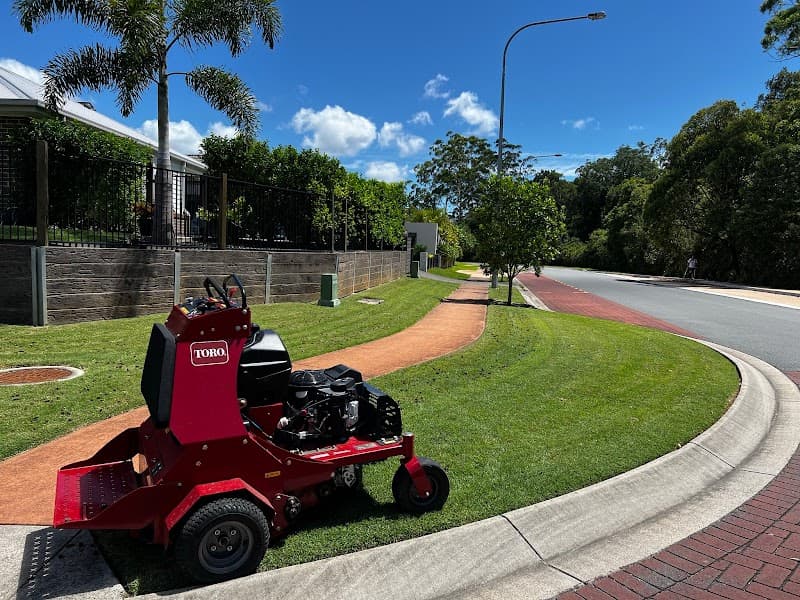 Sunshine Coast Lawn Coring lawn care work in Sippy Downs