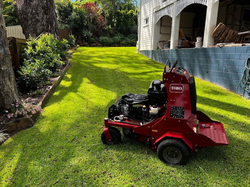 Sunshine Coast Lawn Coring lawn care work in Sippy Downs