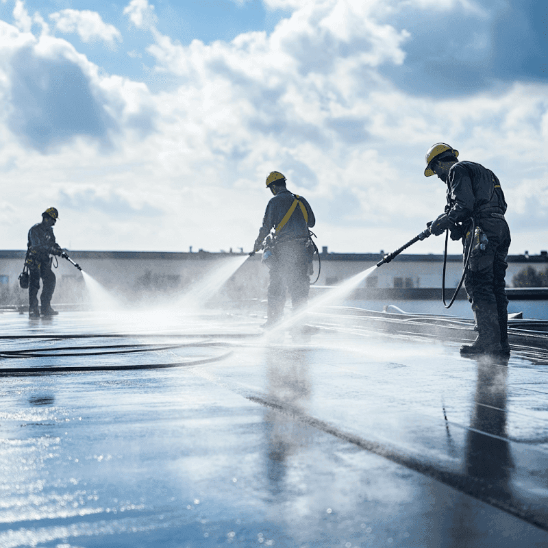 Sunshine Coast Roof Cleaning Pros gutter cleaning work in Maroochydore