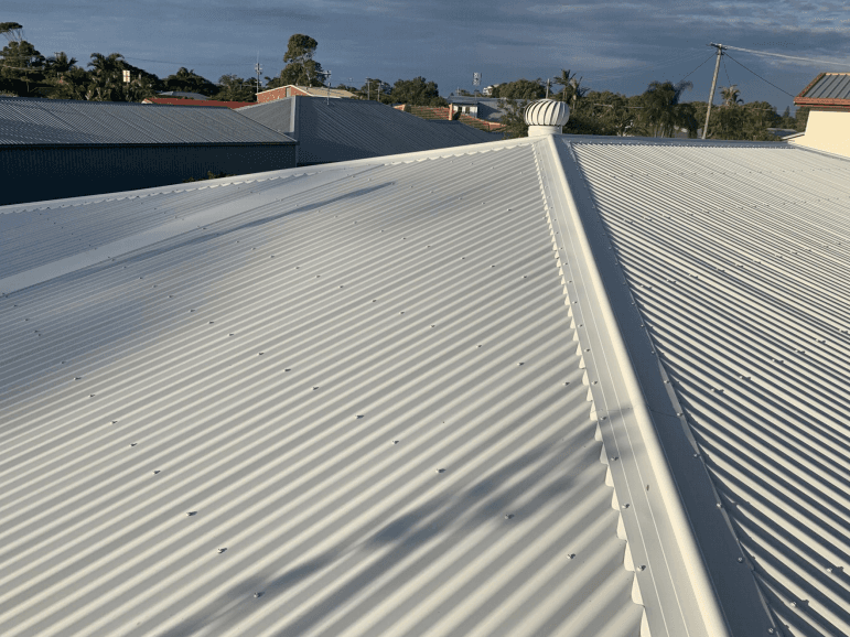 Sunshine Coast Roofing Pty Ltd roofing work in Baringa