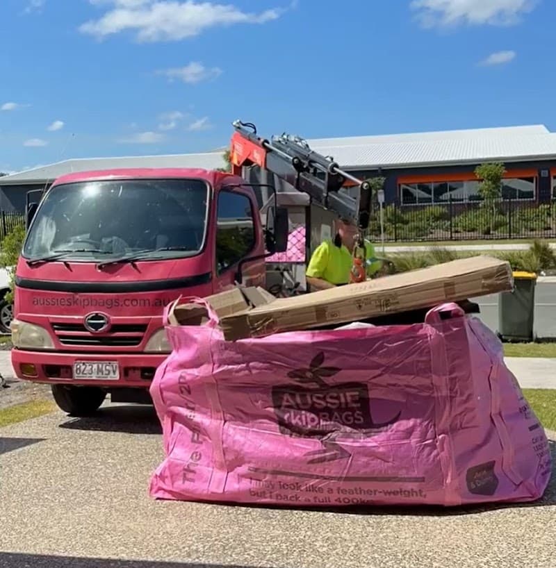 Sunshine Coast Skip Bags rubbish removal work in Bli Bli