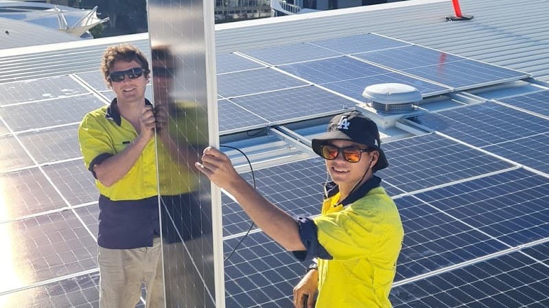Sunshine Coast Solar & Battery solar panel installation work in Mudjimba