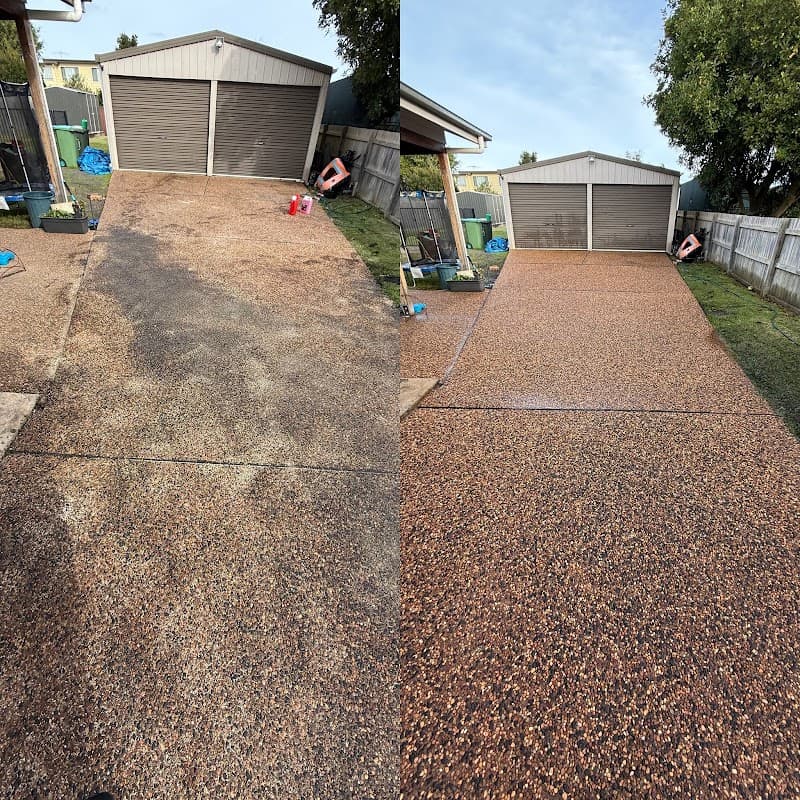 Super Clean Pressure Washing and Concrete Resurfacing pressure washing work in Woongarrah