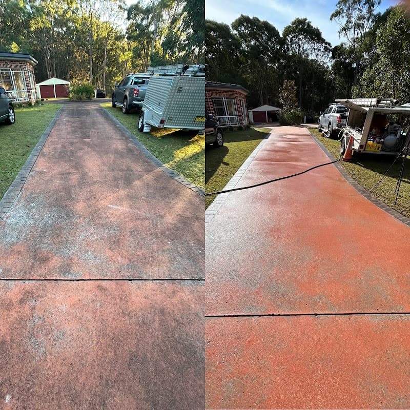 Super Clean Pressure Washing and Concrete Resurfacing pressure washing work in Woongarrah
