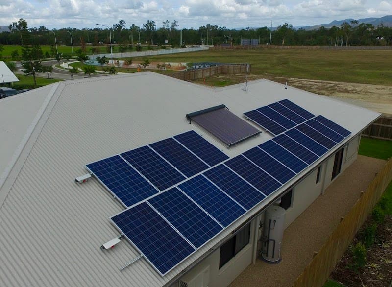 SuperGreen Solutions solar panel installation work in West End