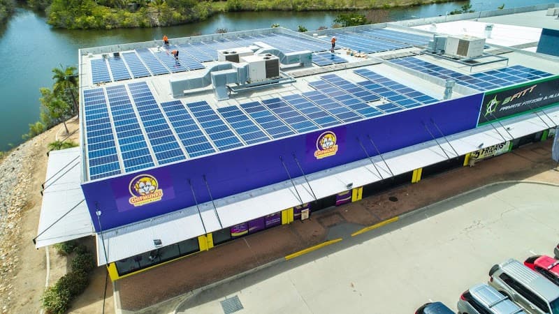SuperGreen Solutions solar panel installation work in West End