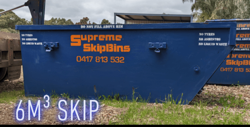 Supreme Skips rubbish removal work in Pooraka