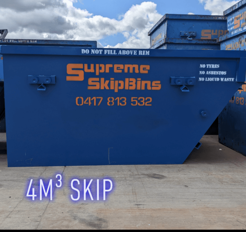 Supreme Skips rubbish removal work in Pooraka