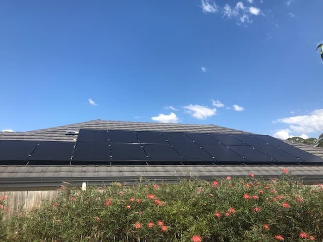 Supreme Solar Power solar panel installation work in Bundall