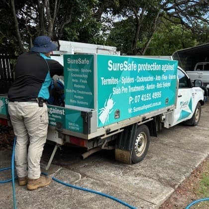 SureSafe Pest Management pest control work in Walkervale