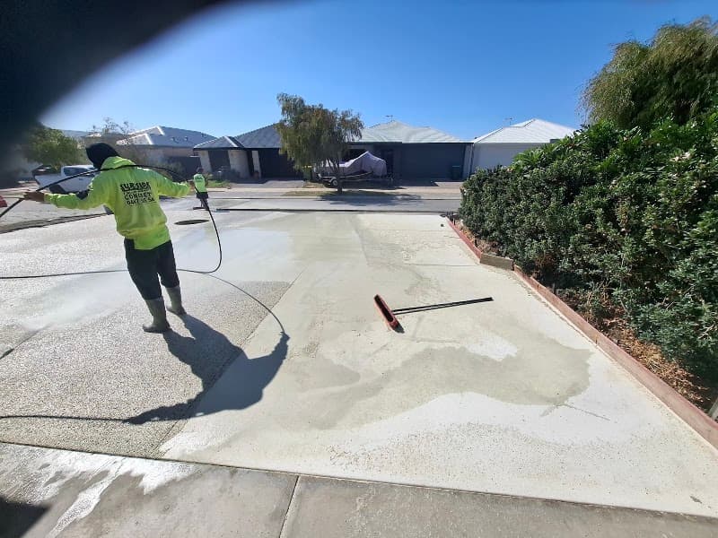 Surfside Decorative Concrete concreting work in Falcon