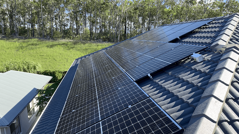 Surge It Solar and Electrical solar panel installation work in Brendale