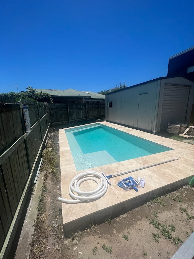 Sustainable Pools pool builder work in Ring