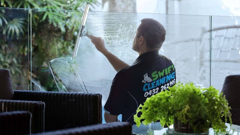 Swift Cleaning gutter cleaning work in Smithfield