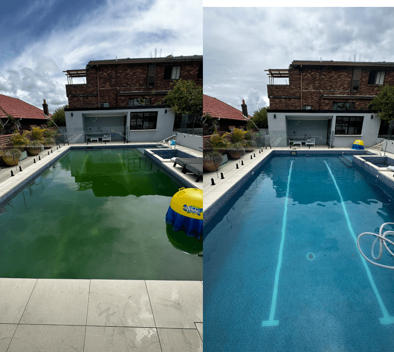 Swim City pool maintenance work in Kingsford