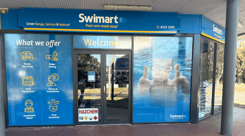 Swimart Belconnen pool maintenance work in Belconnen