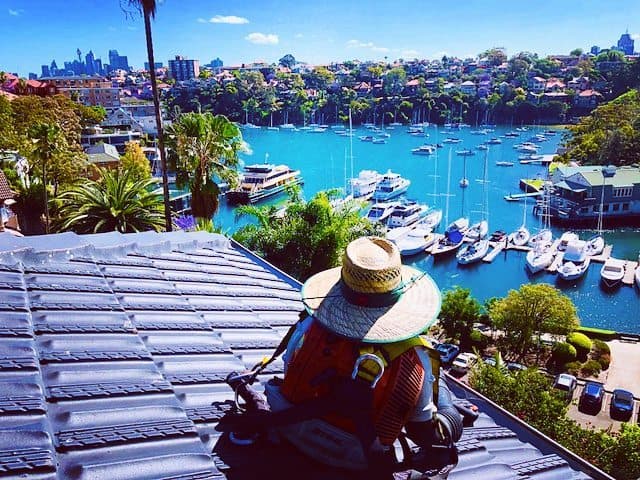 Sydney Gutter Clean gutter cleaning work in Crows Nest