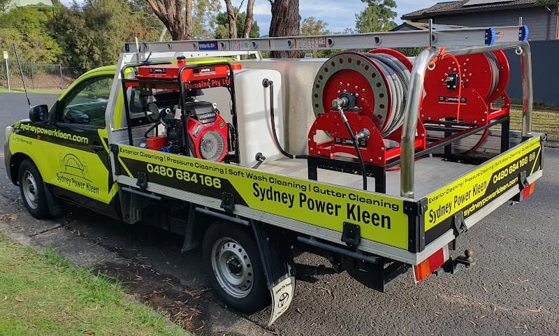 Sydney Power Kleen pressure washing work in Bangor