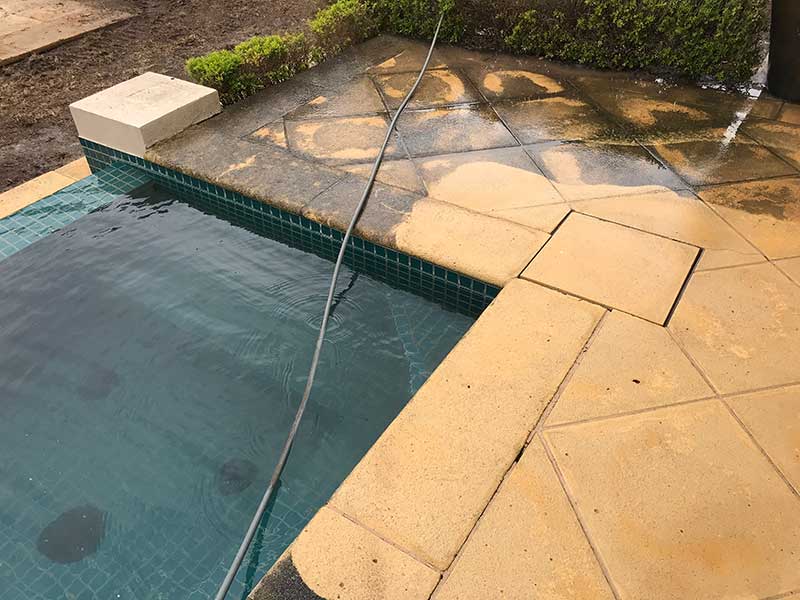 Sydney Power Kleen pressure washing work in Bangor