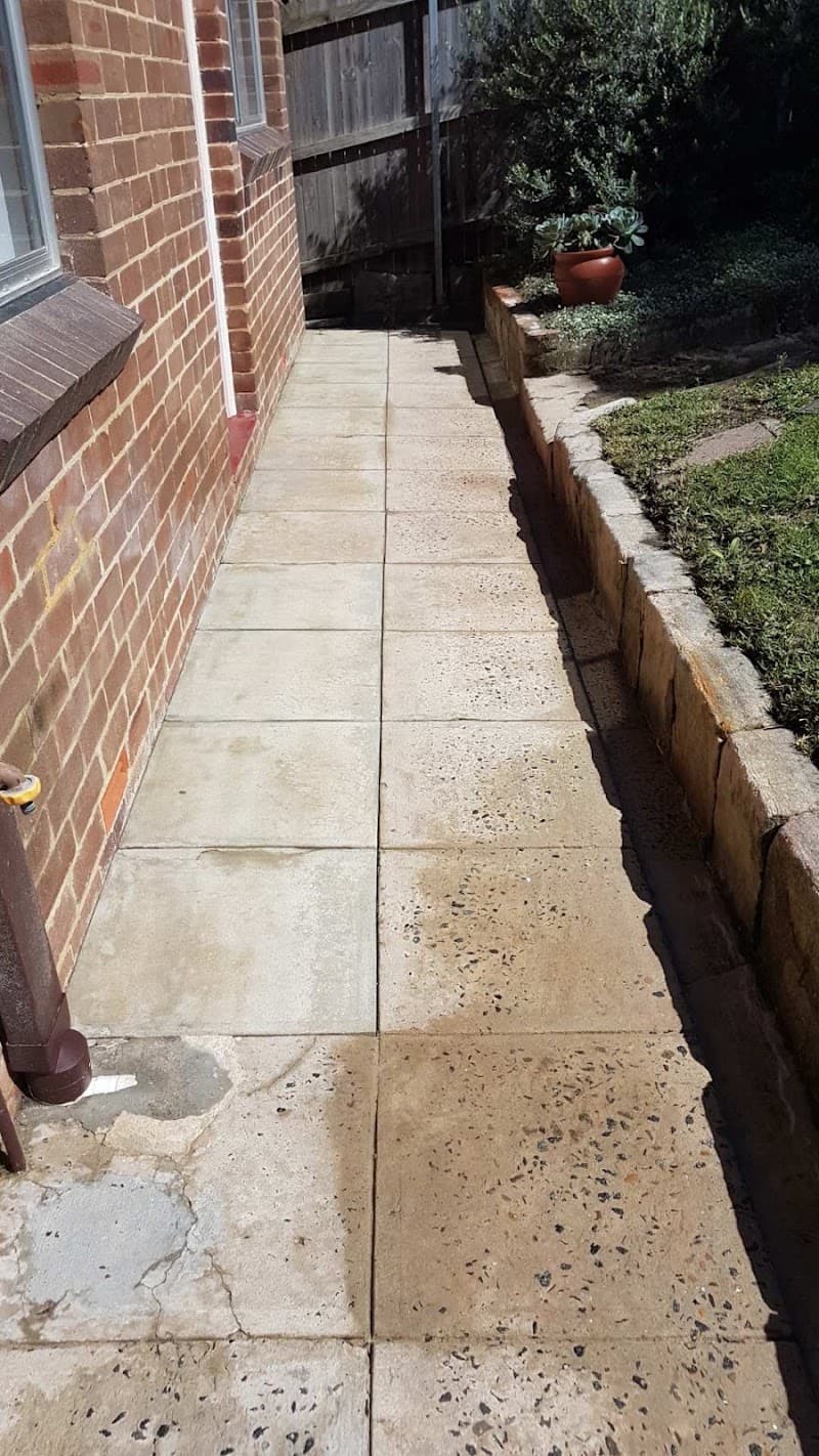 Sydney Power Kleen pressure washing work in Bangor