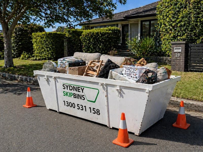 Sydney Skip Bins rubbish removal work in Surry Hills