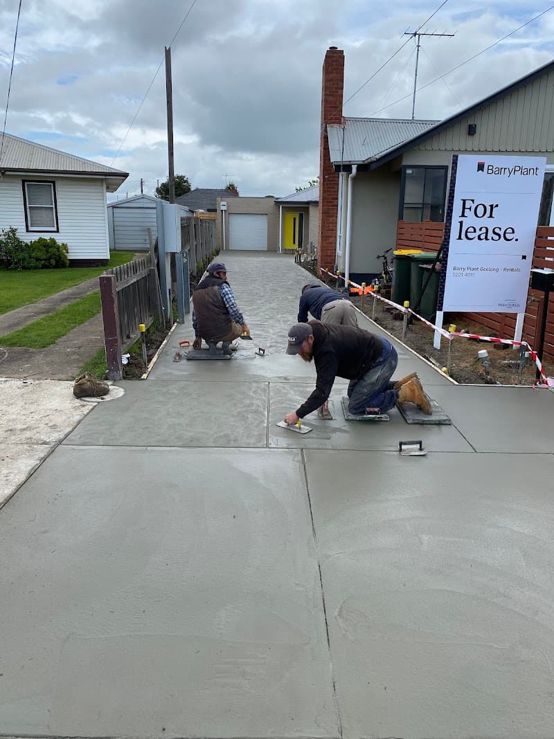 T Graham Concreting Geelong concreting work in North Shore