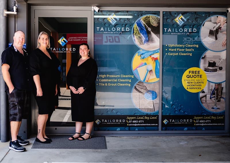 Tailored Services carpet cleaning work in Mackay Harbour