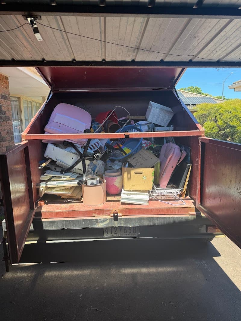 Talkin Trash Mobile Skip Bin Hire rubbish removal work in Hastings