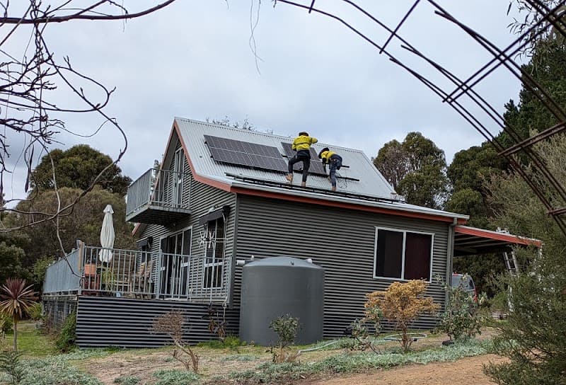 Tasmania Safer Solar solar panel installation work in Cambridge